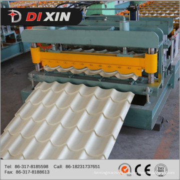 Dx 828 Azulejos de acero de color que forman la máquina